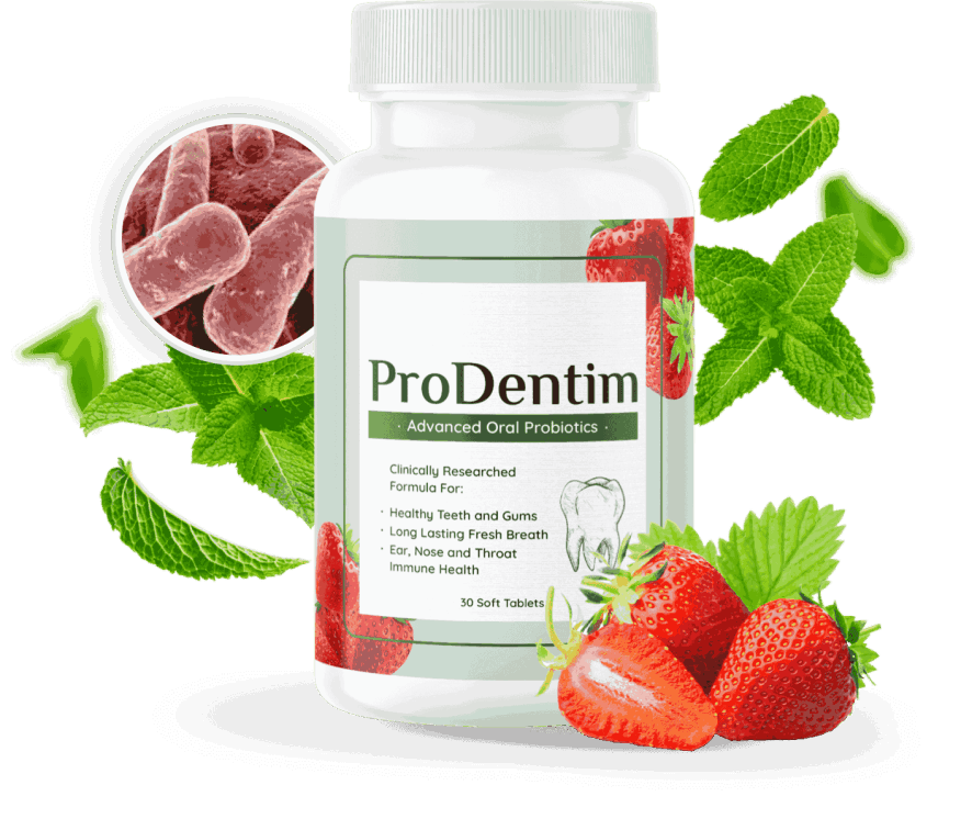 ProDentim oral health supplement bottle